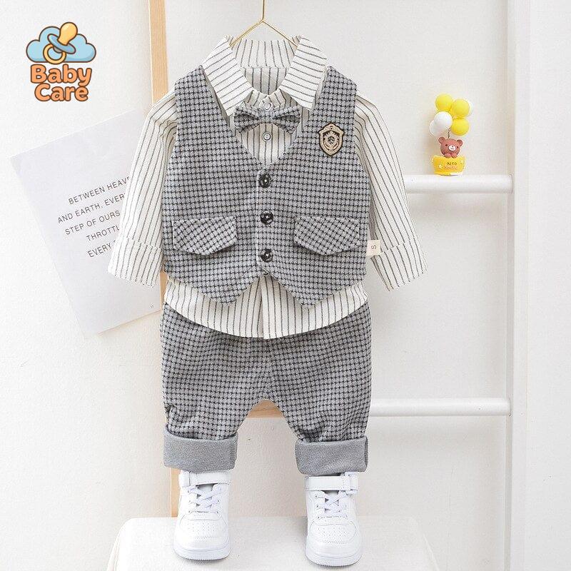 Costume 3 pieces élégant bébé - photo 17