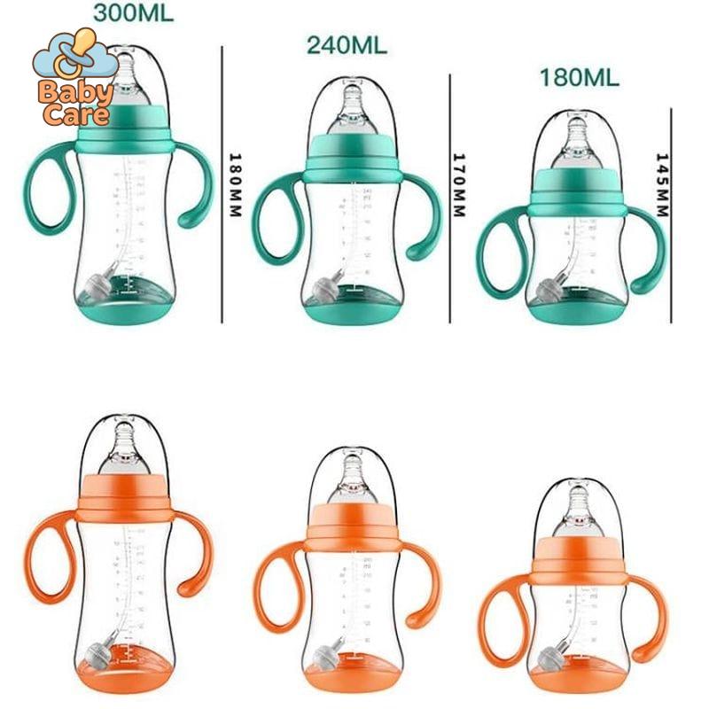 Biberon anti colique avec poignées - packaging du produit