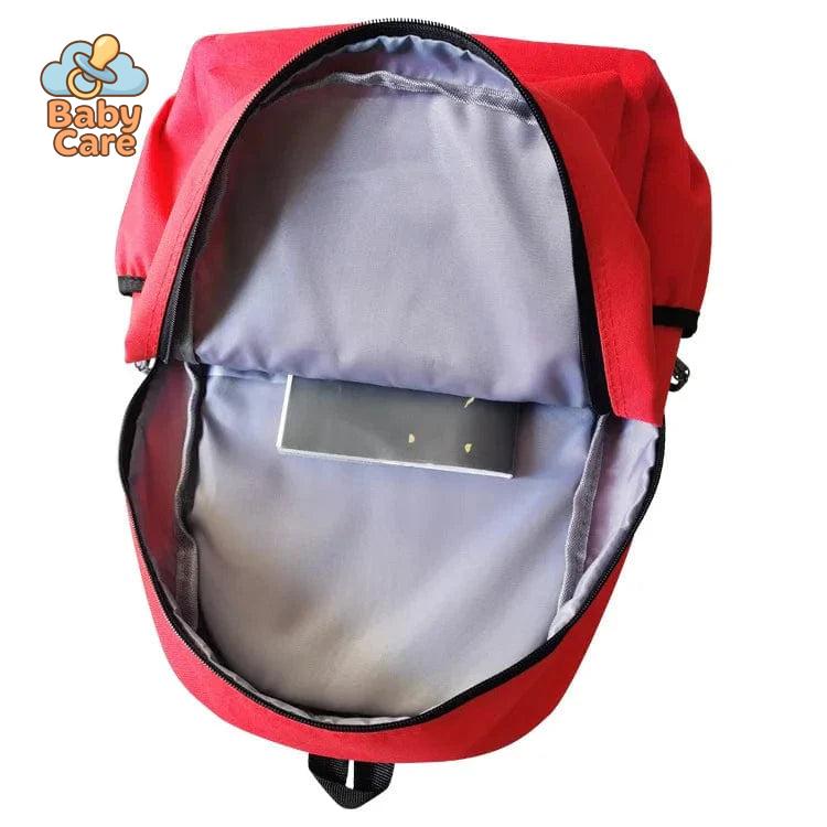 Cartable Mario Imprimé Coloré - zoom sur la matière