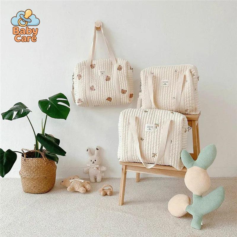 Sac à langer Ourson - utilisation en situation