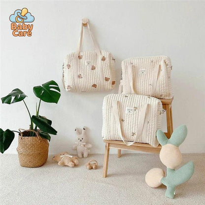 Sac à langer Ourson - utilisation en situation