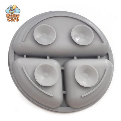 Assiette silicone à ventouse - zoom sur la matière