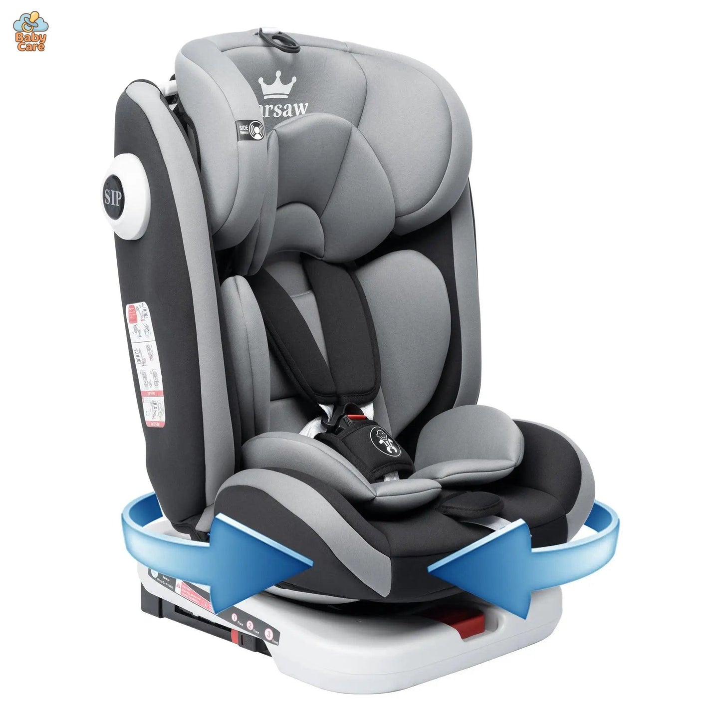 Siège auto Isofix Pivotant - détail du produit