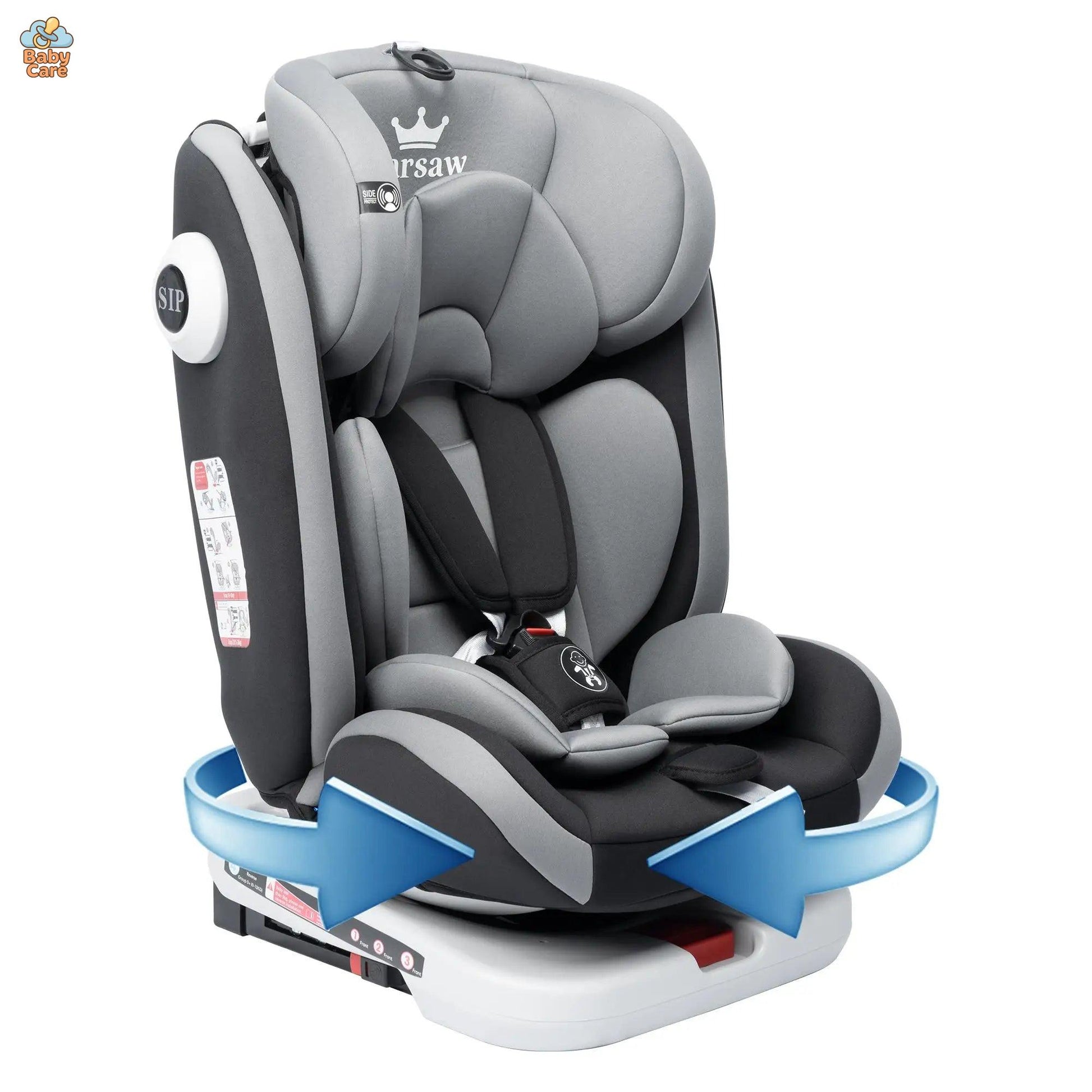 Siège auto Isofix Pivotant - détail du produit