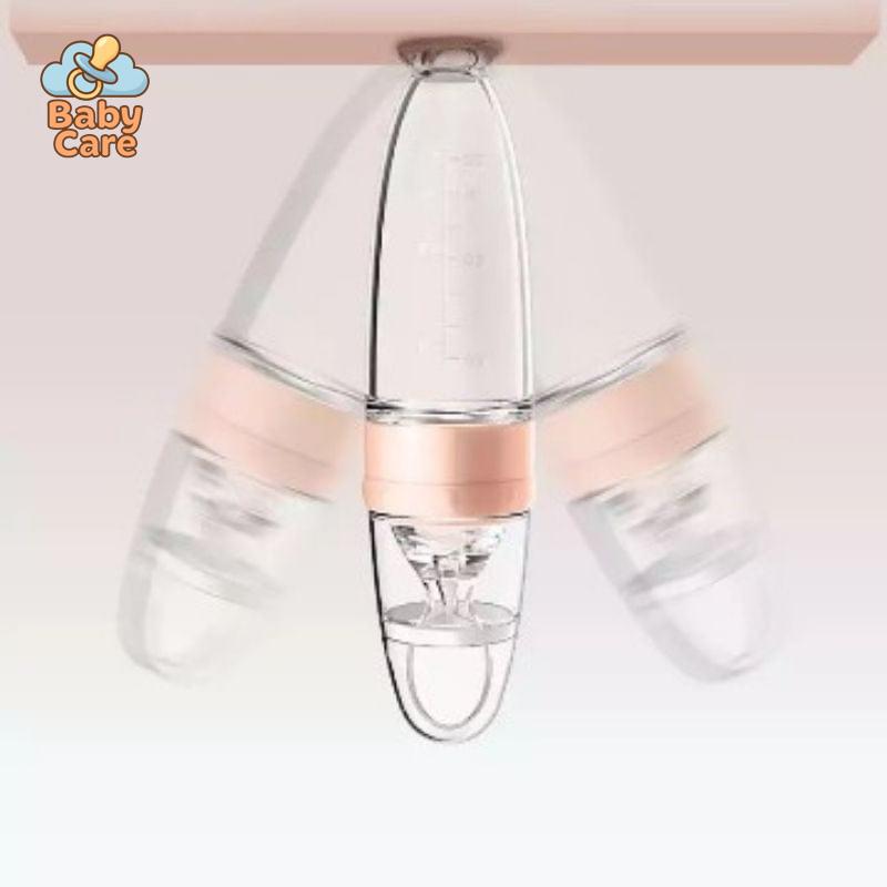 Biberon Cuillère Anti-Fuite |  Baby Care - utilisation en situation