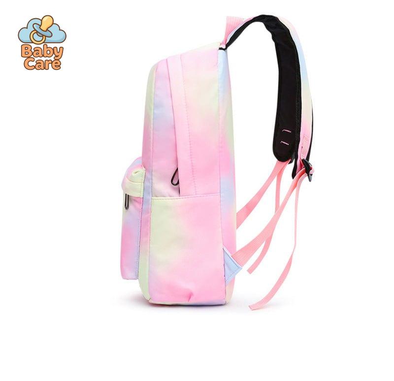 Cartable Stitch Coloré avec Boite à Lunch et Trousse - packaging du produit