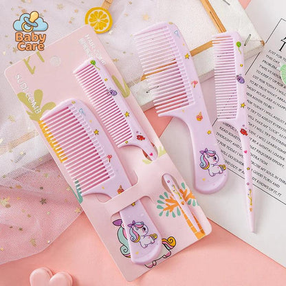 Peignes à Cheveux Licorne pour Bébé - vue de profil