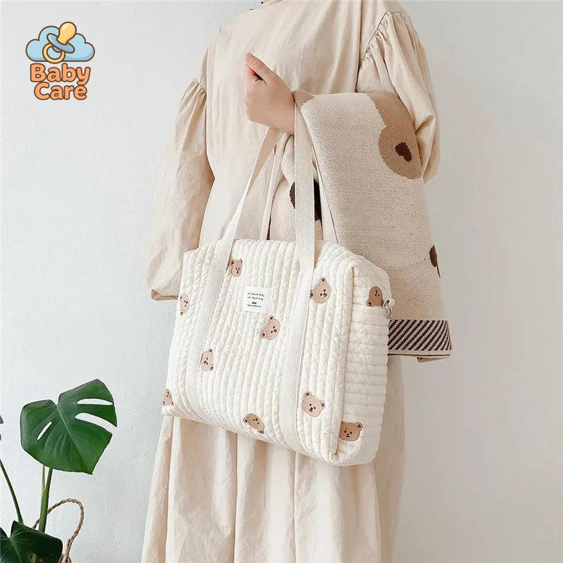 Sac à langer Ourson - vue de profil