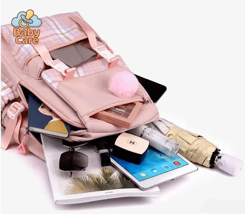 Cartable Stitch D'École Grande Capacité - vue de profil