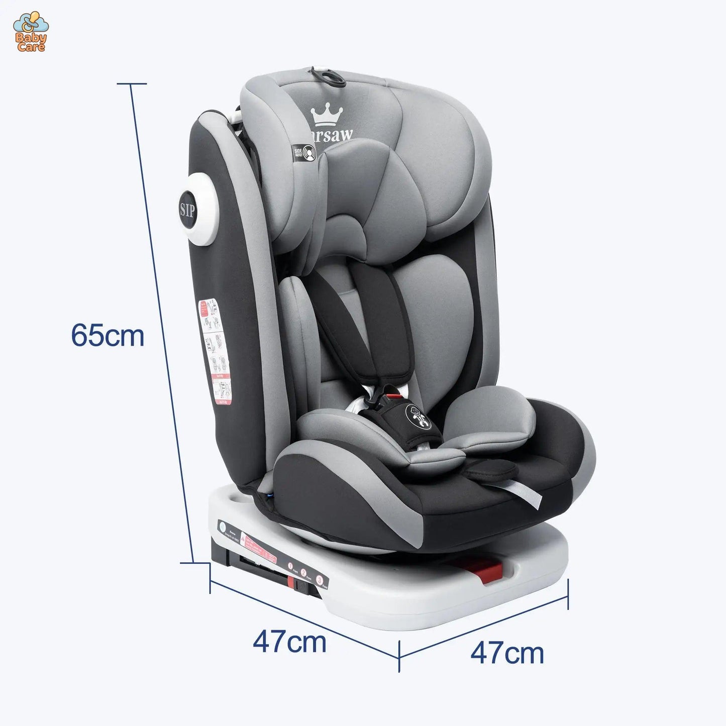 Siège auto Isofix Pivotant - packaging du produit