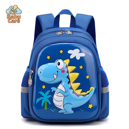 Cartable dinosaure 3D 2 à 6 ans - vue de profil