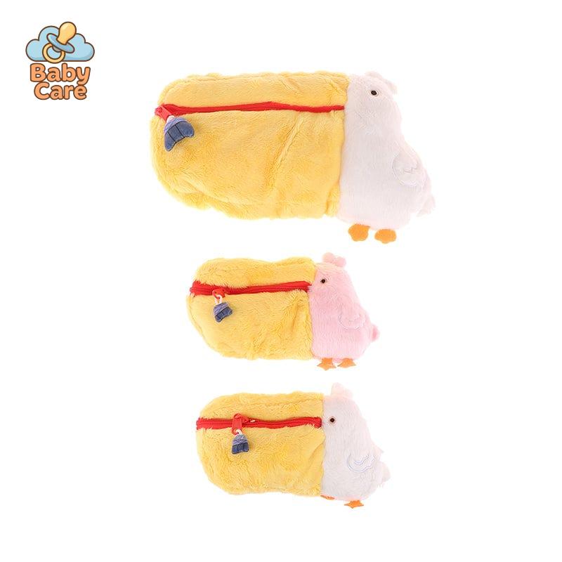 Trousse kawaii pelican en peluche - détail du produit