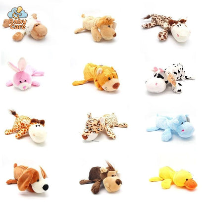 Trousse kawaii animaux en peluche adorable - vue de profil