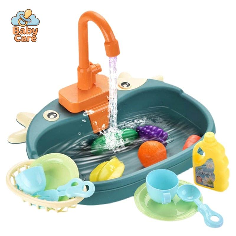 Aqualuxe : L'Évier Magique des Mini-Chefs - utilisation en situation