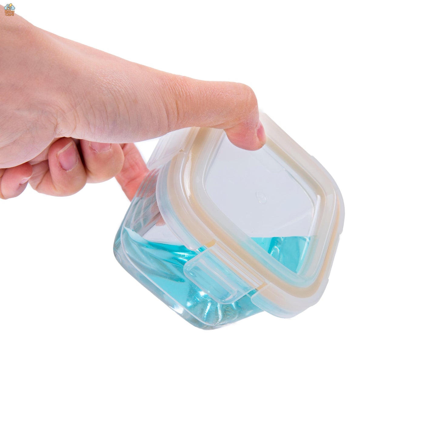 Petits pots bébé en verre (3 pièces) - utilisation en situation