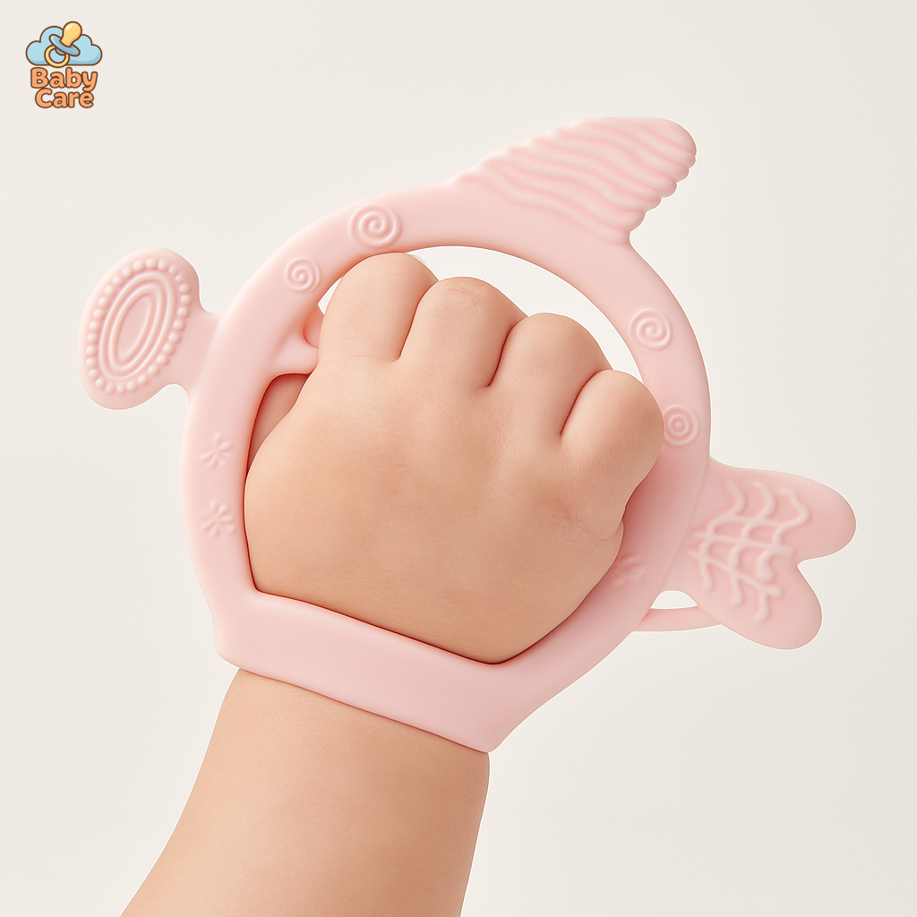 Anneau de Dentition en Silicone |  Baby Care - vue de face