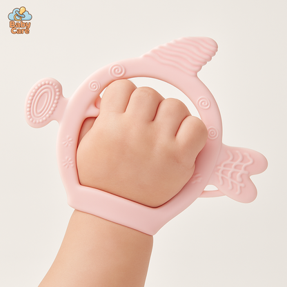 Anneau de Dentition en Silicone |  Baby Care - vue de face