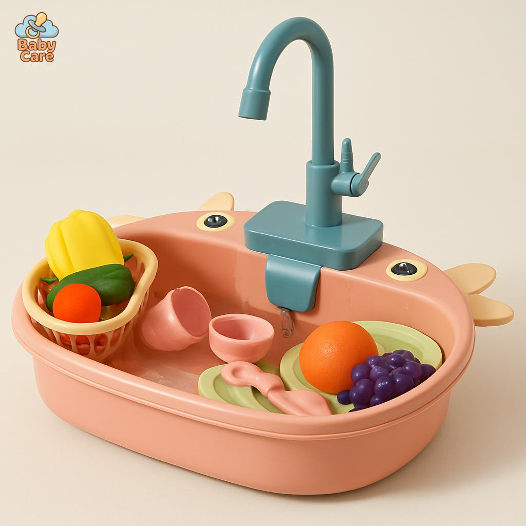 Aqualuxe : L'Évier Magique des Mini-Chefs - vue de face