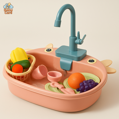 Aqualuxe : L'Évier Magique des Mini-Chefs - vue de face