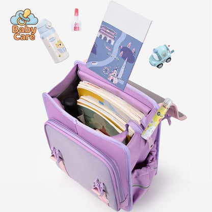 Cartable 34cm résistant et confortable - utilisation en situation