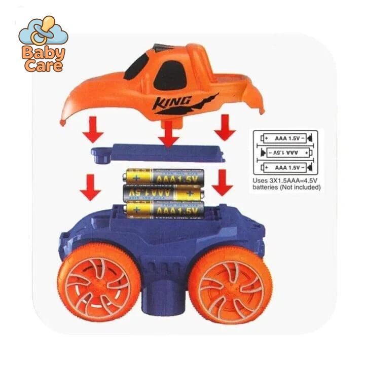 SpaceTrack™ - Circuit créatif anti-gravité - zoom sur la matière