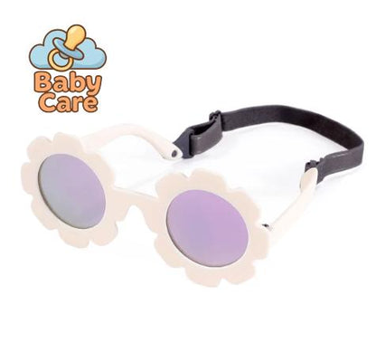 Lunettes de soleil tournesol pour bébé avec sangle - photo 17
