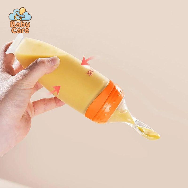 Biberon cuillère - utilisation en situation