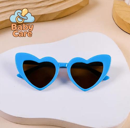 Lunettes de soleil bébé vintage en forme de cœur - photo 21