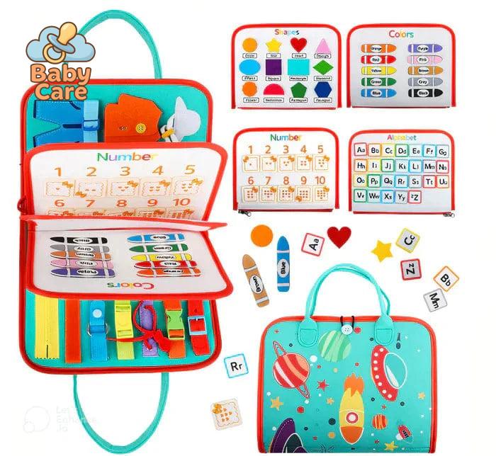 ÉveilMagique - Planche sensorielle Montessori - vue de profil