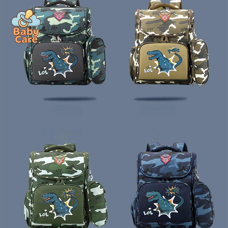 Cartable 39cm Dinosaure Aventure - vue de profil