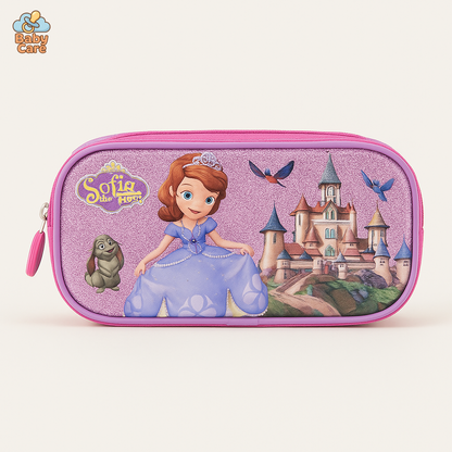 Cartable dessin animé ensemble 3 pièces - vue de face