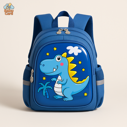 Cartable dinosaure 3D 2 à 6 ans - vue de face