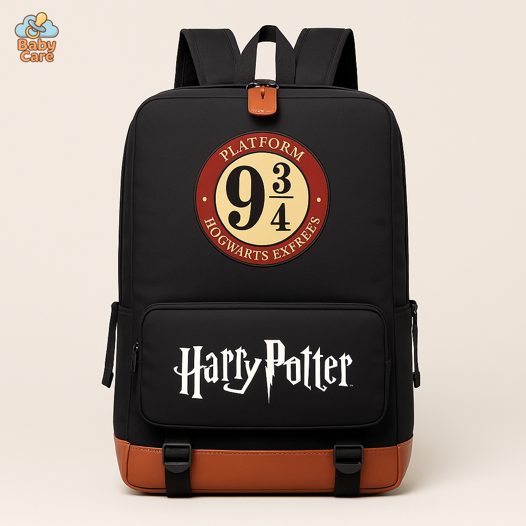 Cartable Harry Potter édition quatre maisons - vue de face