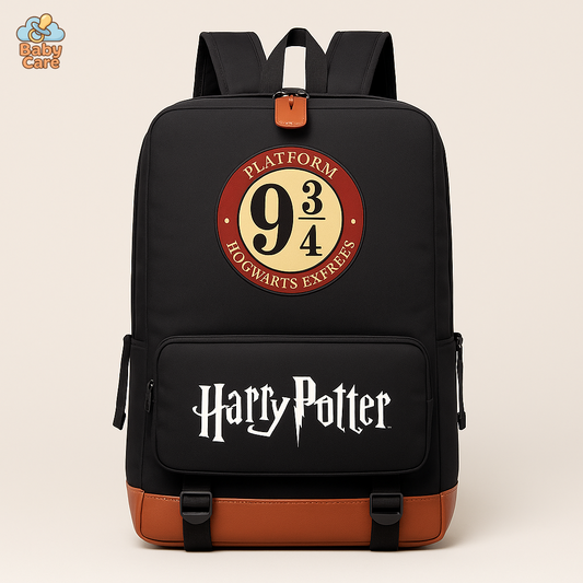 Cartable Harry Potter édition quatre maisons - vue de face