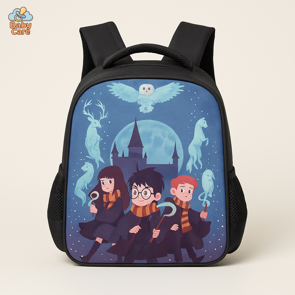 Cartable Harry Potter Imprimé Cartoon Art - vue de face