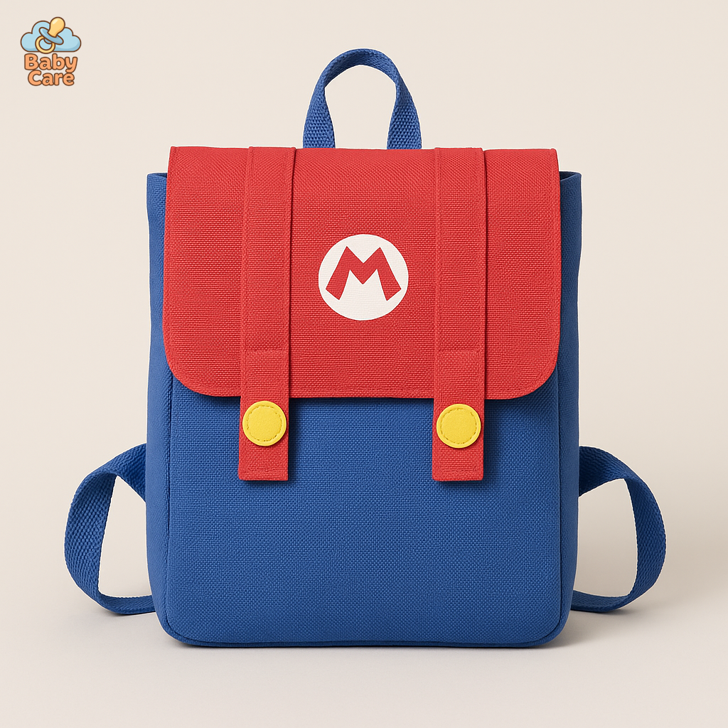 Cartable Mario et Luigi - vue de face