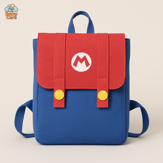 Cartable Mario et Luigi - vue de face