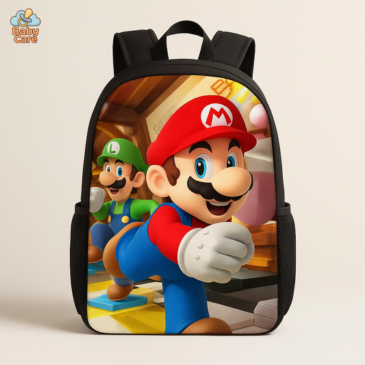 Cartable Mario Imprimé Fantastique - vue de face