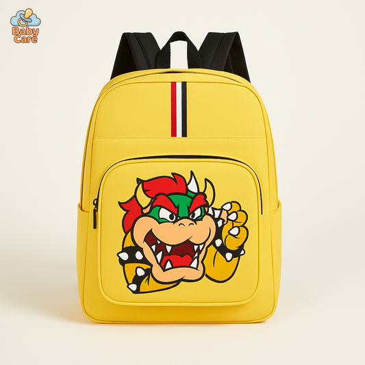 Cartable Mario Jeu Vidéo - vue de face