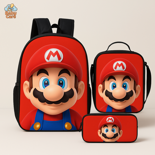 Cartable Mario ou Accessoires - vue de face