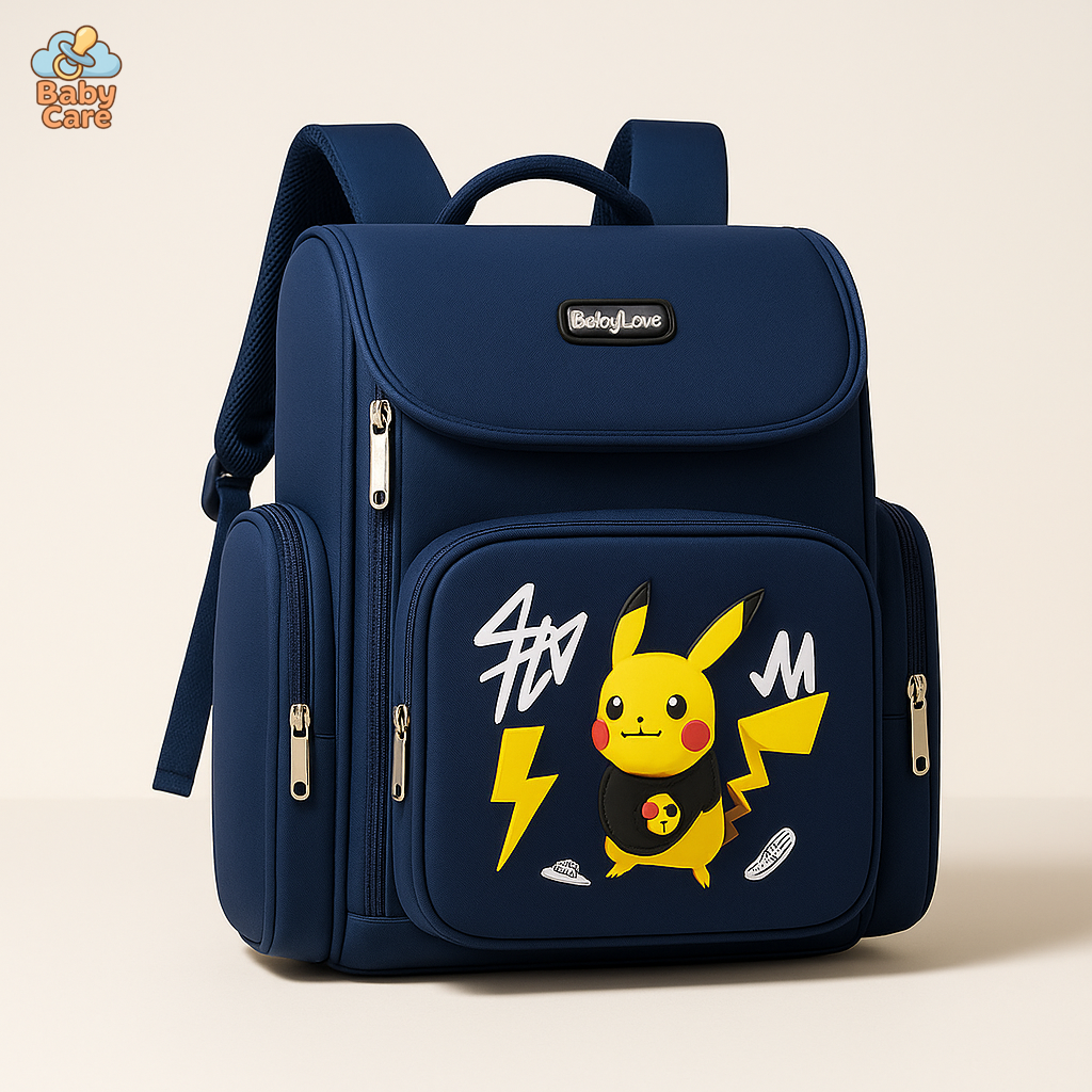 Cartable Pikachu - vue de face