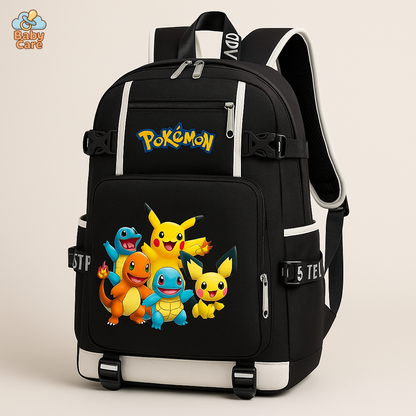 Cartable Pokemon Pikachu Spécial - vue de face