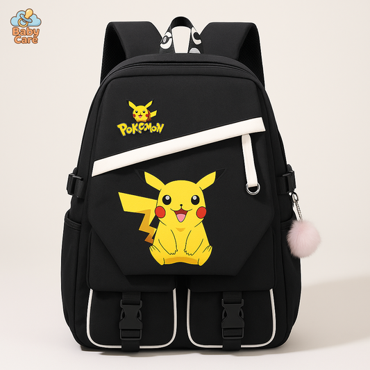 Cartable Pokemon Pratique et Confortable - vue de face