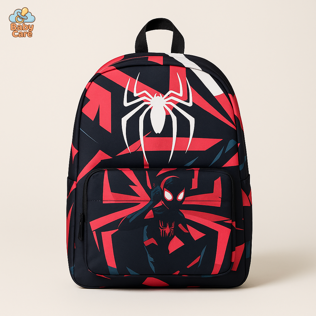 Cartable Spiderman Impression 3D Réduisant la Charge - vue de face