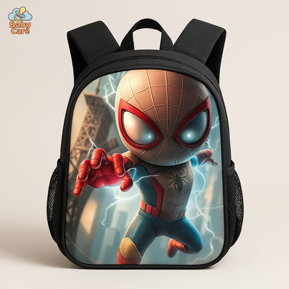 Cartable Spiderman Imprimé Mini Spiderman - vue de face
