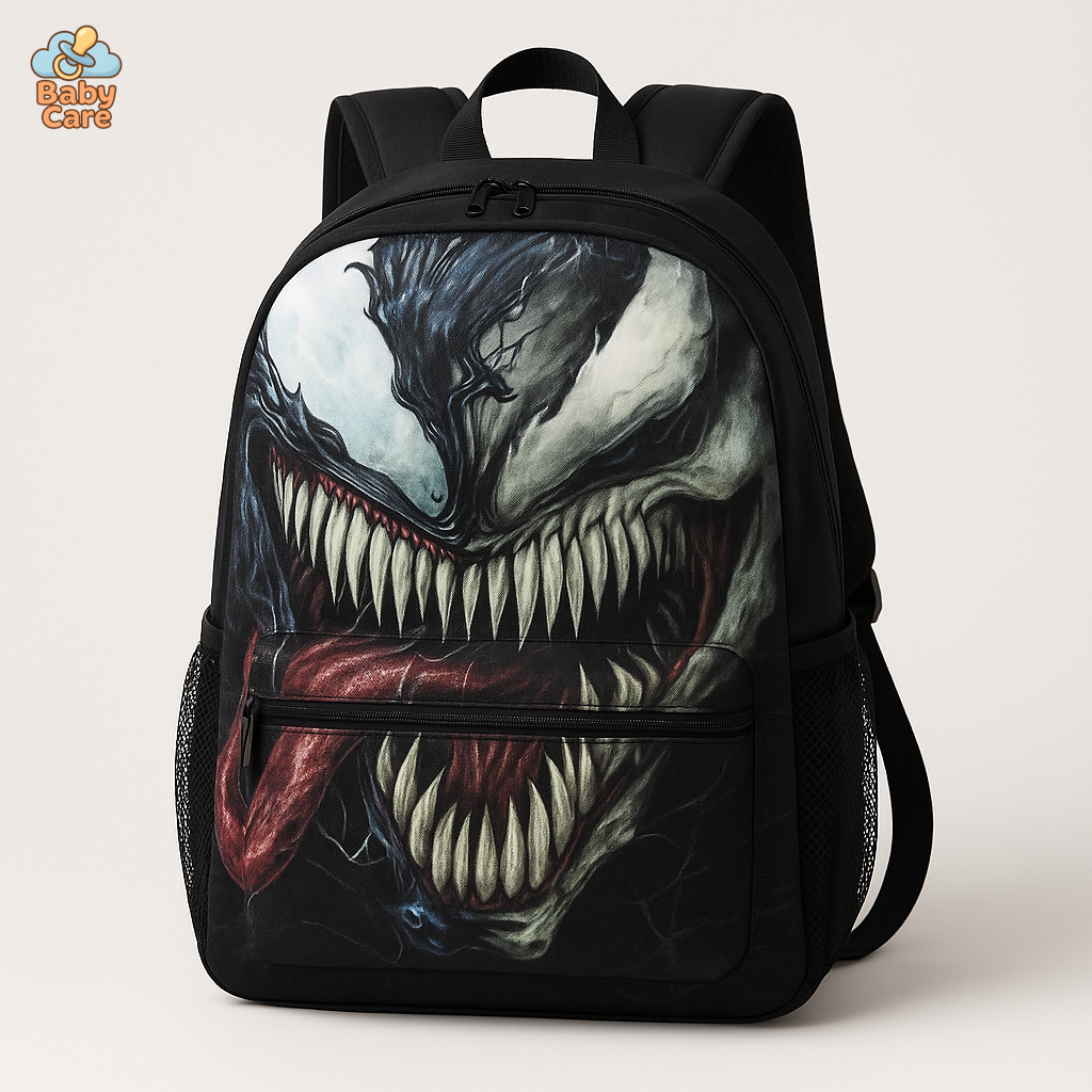 Cartable Spiderman Imprimé Original - vue de face