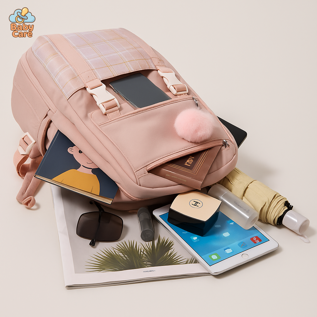 Cartable Stitch D'École Grande Capacité - vue de face