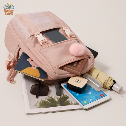 Cartable Stitch D'École Grande Capacité - vue de face