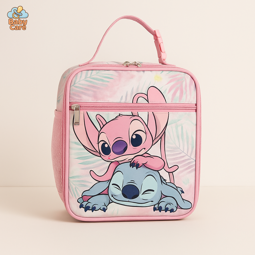 Cartable Stitch École Kawaii ou Accessoires - vue de face