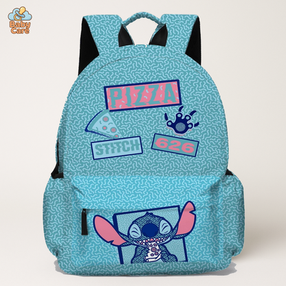 Cartable Stitch Imprimé - vue de face